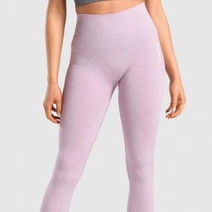 Gymshark Adapt Marl Seamless Leggings Purple Marl XS NWT